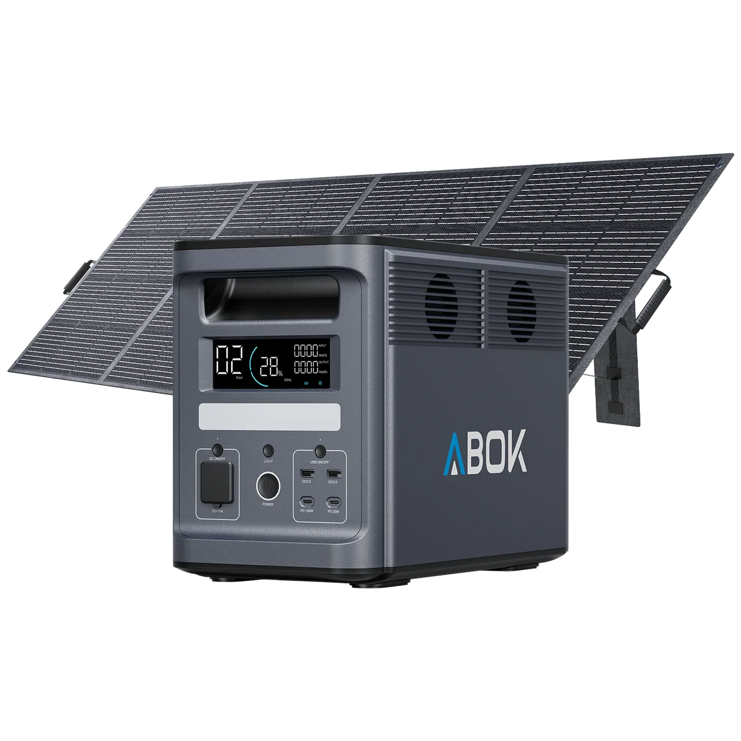 Ark2000 + 400W Solar Panel