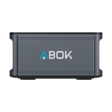 ABOK Ark2000E extra battery in a side product view with ABOK branding.
