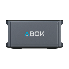 ABOK Ark2000E extra battery in a side product view with ABOK branding.