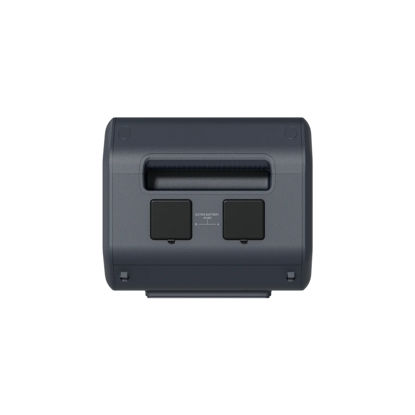 ABOK Ark2500 side product render of the extra battery showing two covered connection ports and carry handle
