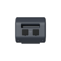 ABOK Ark2500 side product render of the extra battery showing two covered connection ports and carry handle