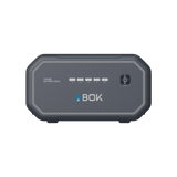 ABOK Ark2500 front product render of the 2160Wh extra battery with charge level indicators