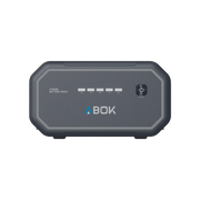 ABOK Ark2500 front product render of the 2160Wh extra battery with charge level indicators