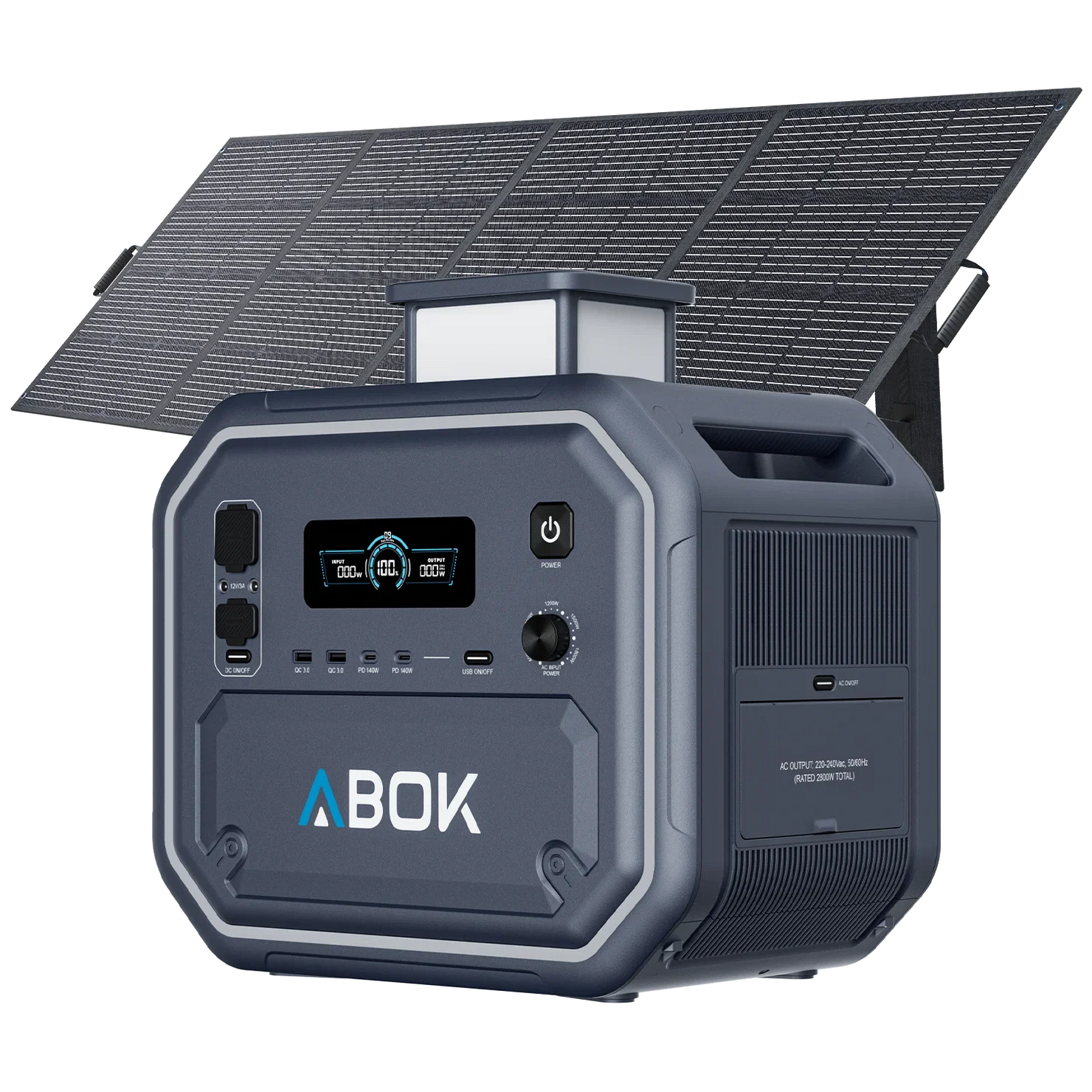 Ark2800 + 400W Solar Panel