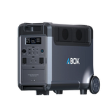 ABOK Ark3600 EU-spec portable power station in an angled front product view.