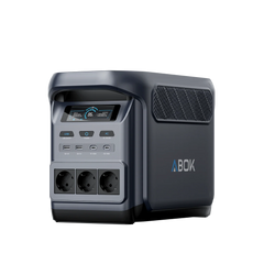 ABOK Elux 1 EU-spec portable power station in an angled product view.